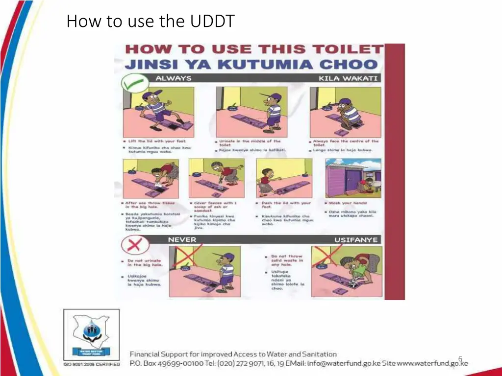 how to use the uddt