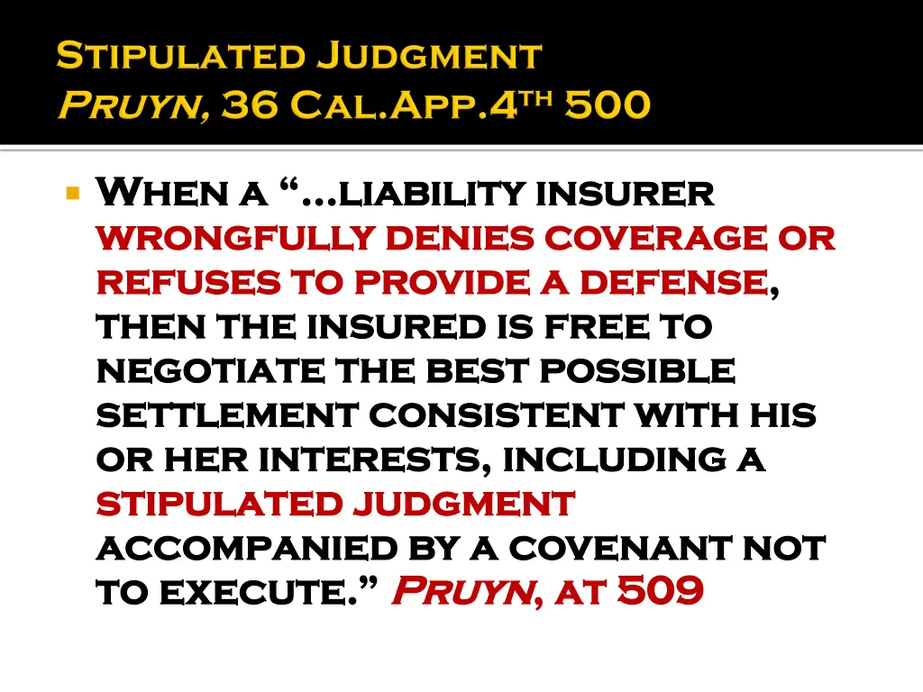 when a liability insurer when a liability insurer