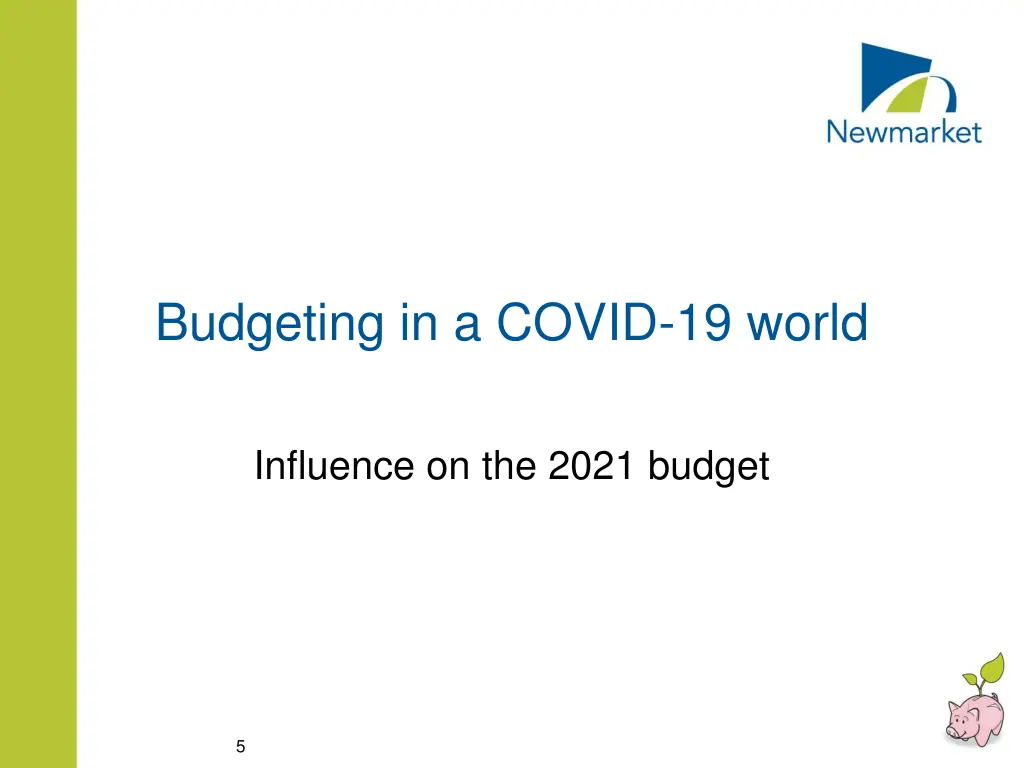 budgeting in a covid 19 world