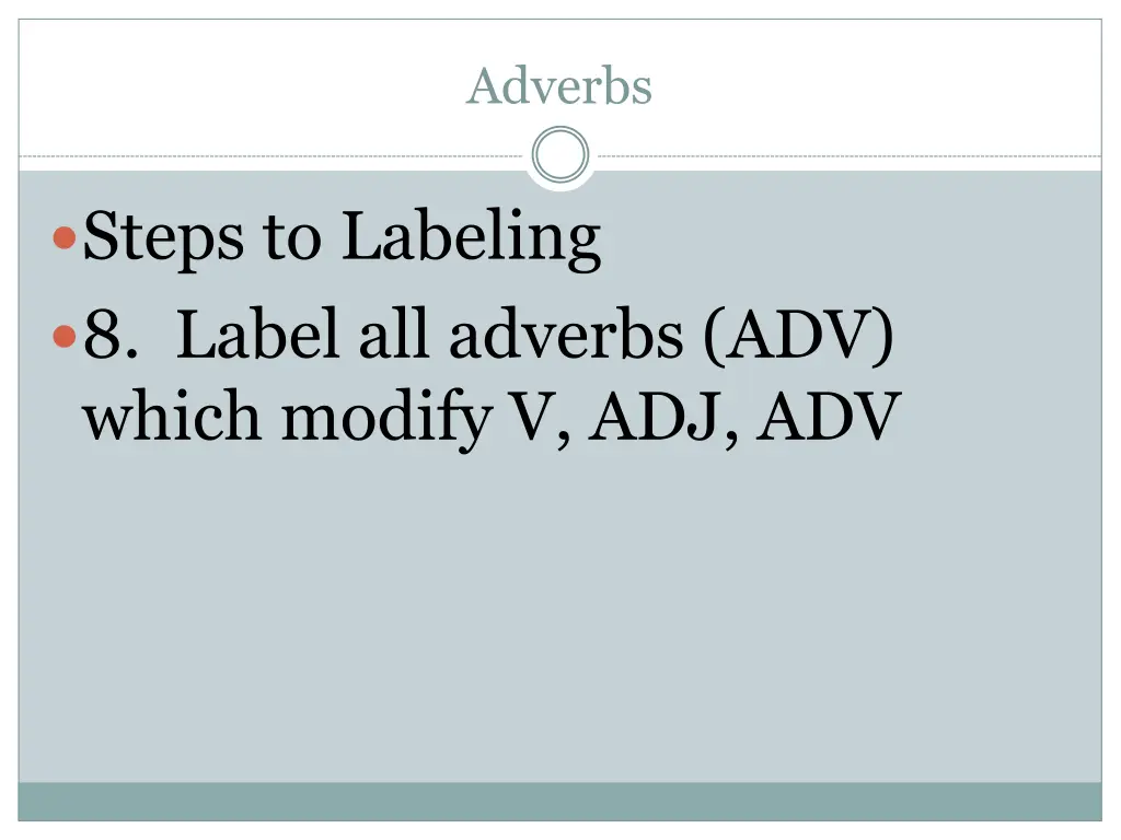 adverbs