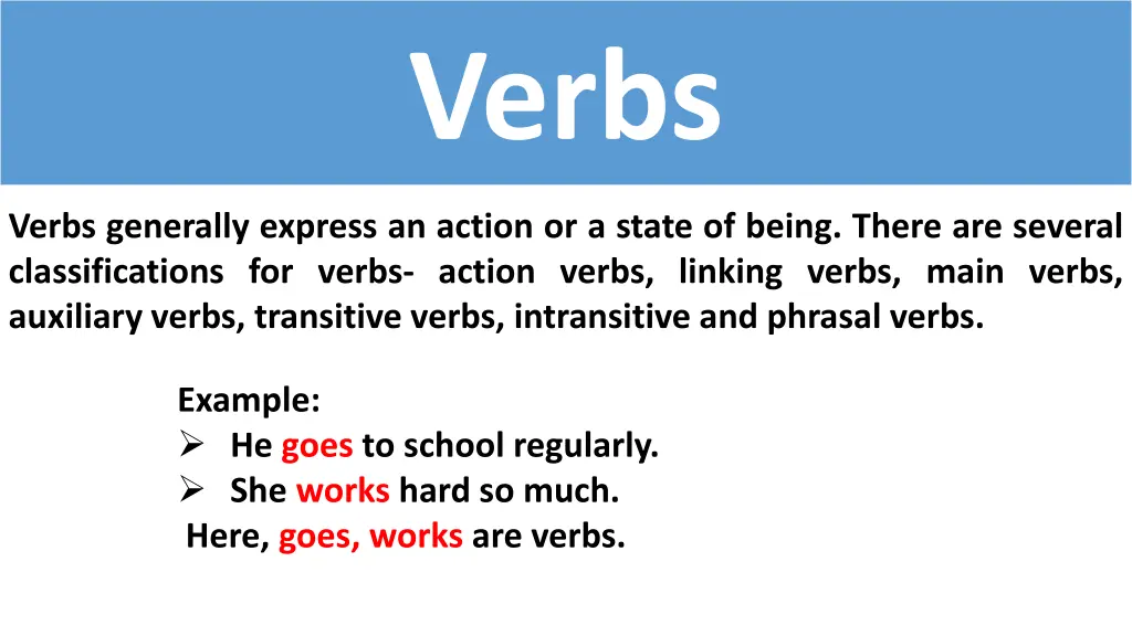 verbs