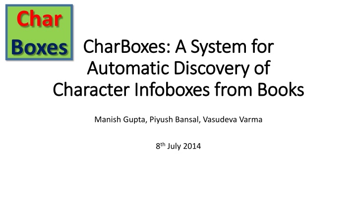 char boxes