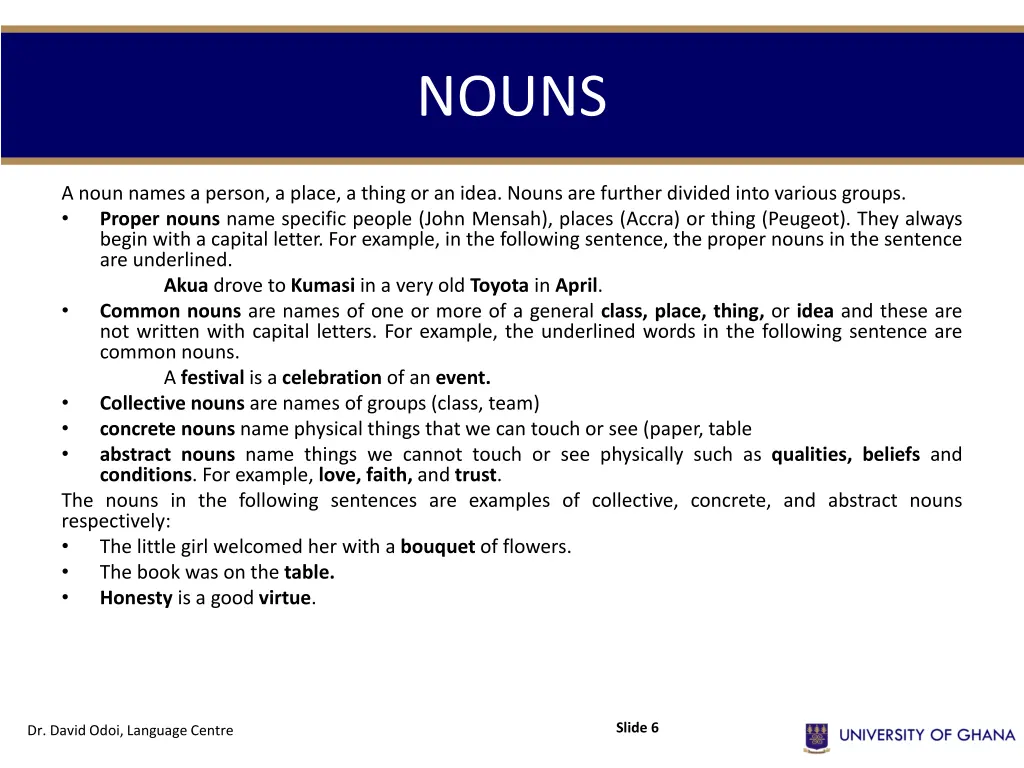 nouns