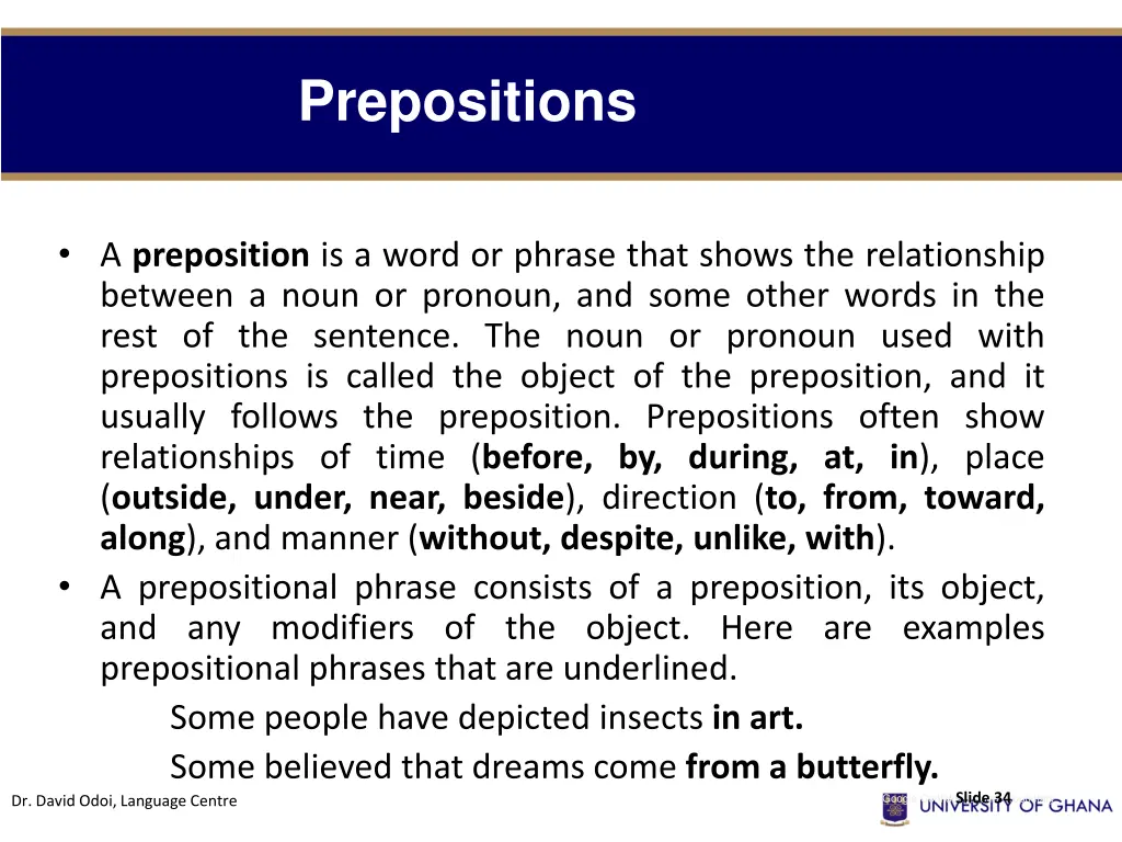 prepositions