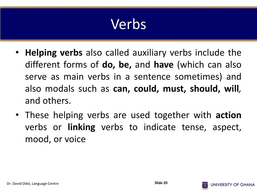 verbs 2