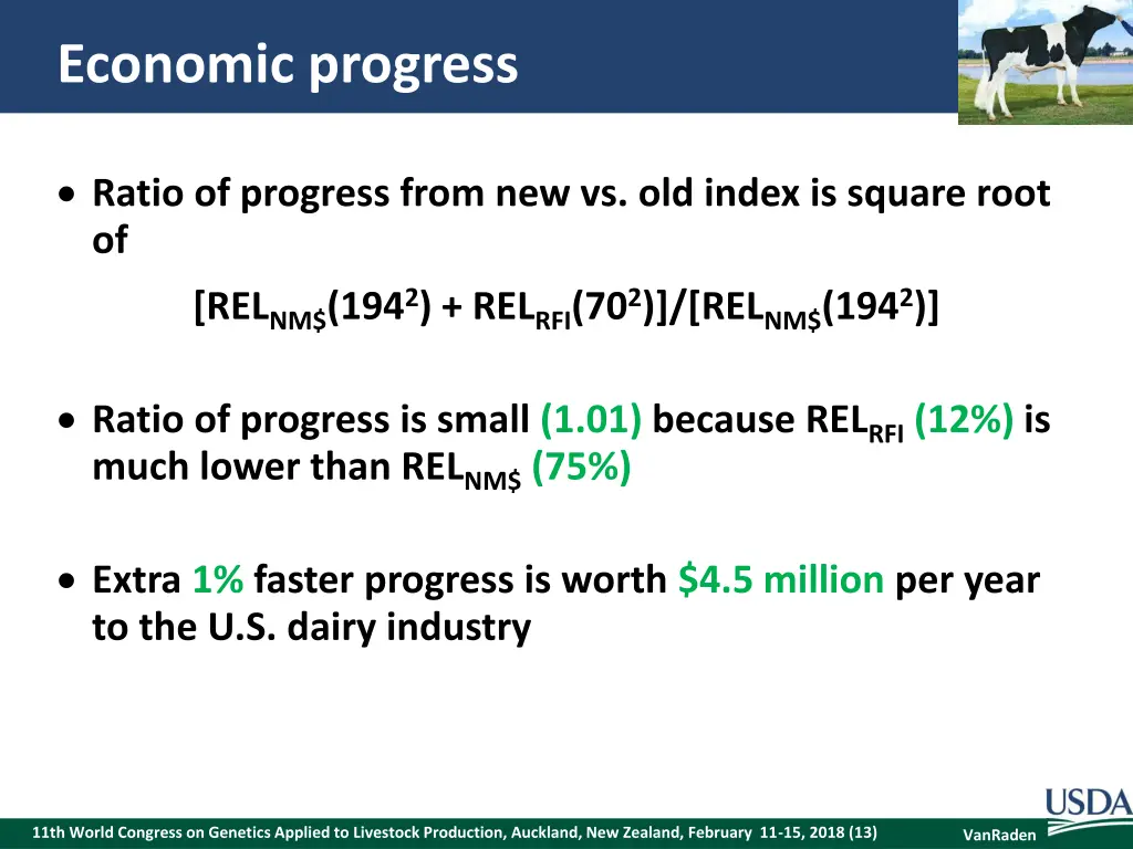 economic progress