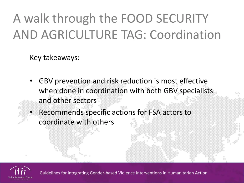 a walk through the food security and agriculture 5