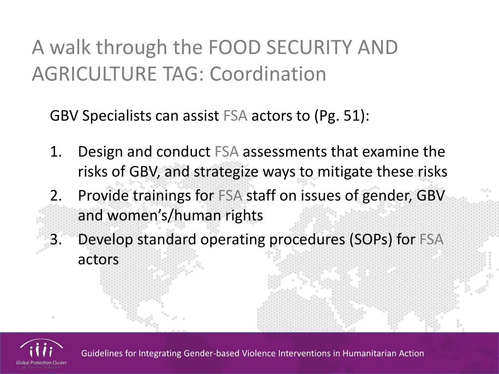 a walk through the food security and agriculture 7