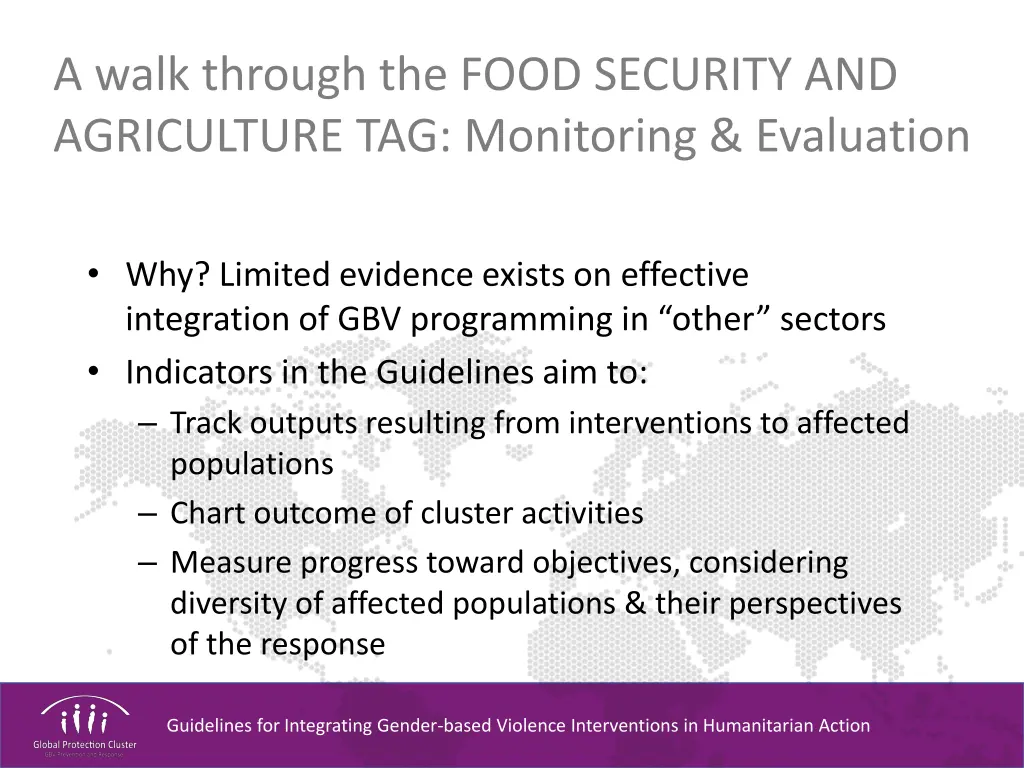 a walk through the food security and agriculture 9