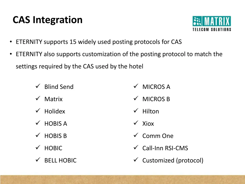 cas integration