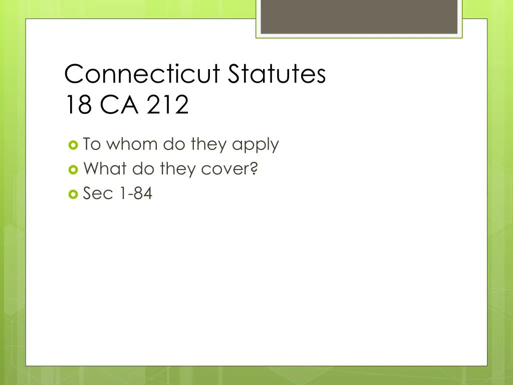 connecticut statutes 18 ca 212