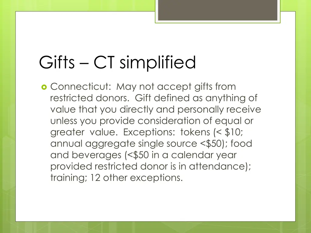 gifts ct simplified