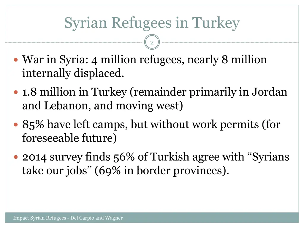 syrian refugees in turkey