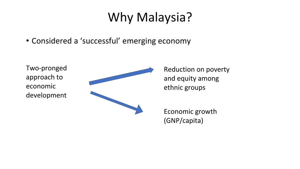 why malaysia