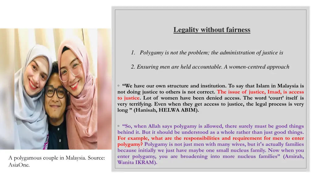 legality without fairness