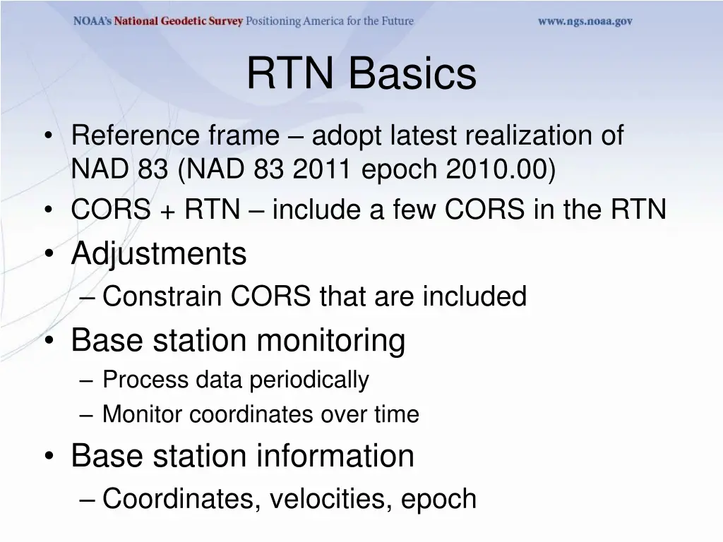 rtn basics 1