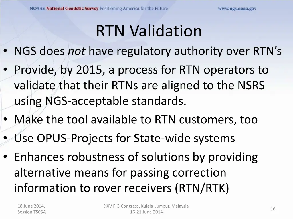 rtn validation