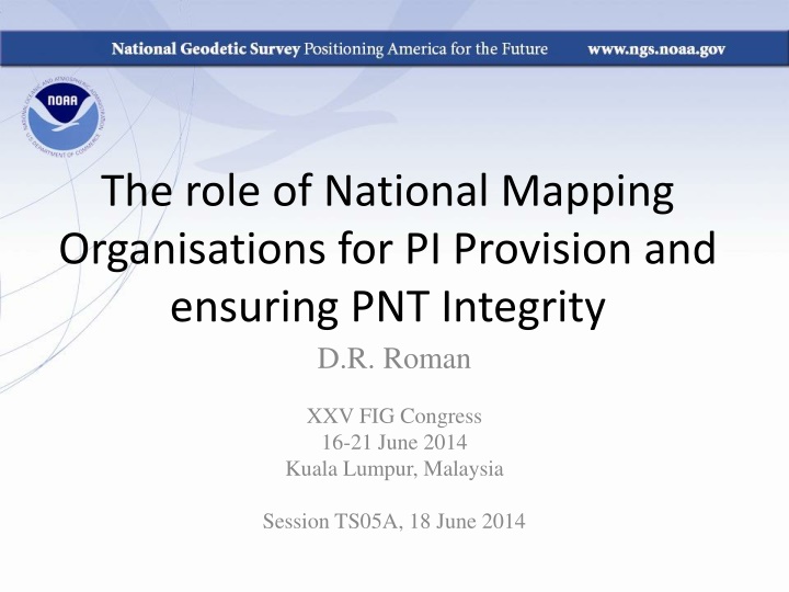 the role of national mapping organisations