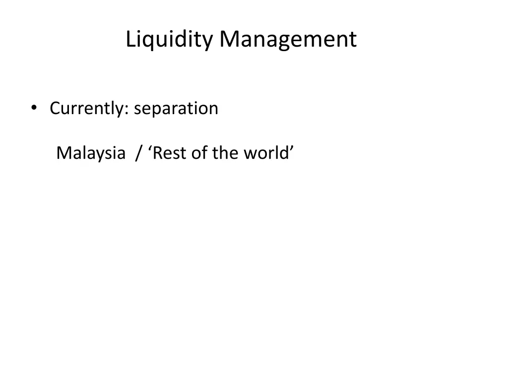 liquidity management 9