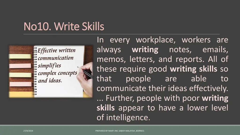 no10 write skills no10 write skills