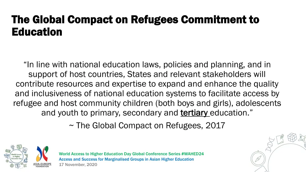 the global compact on refugees commitment