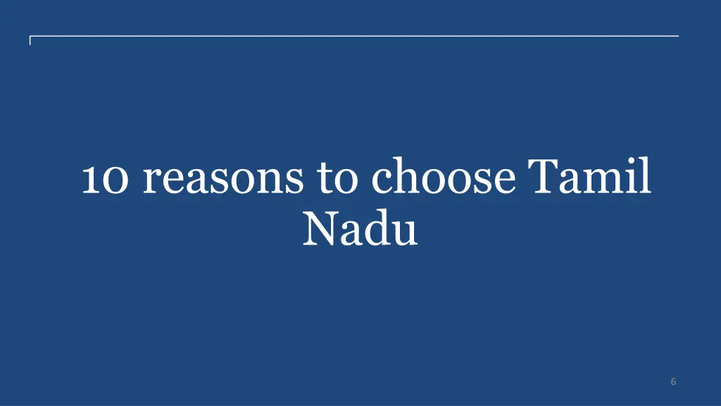 10 reasons to choose tamil nadu