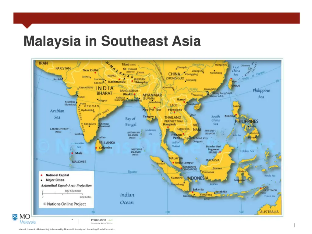 malaysia in southeast asia