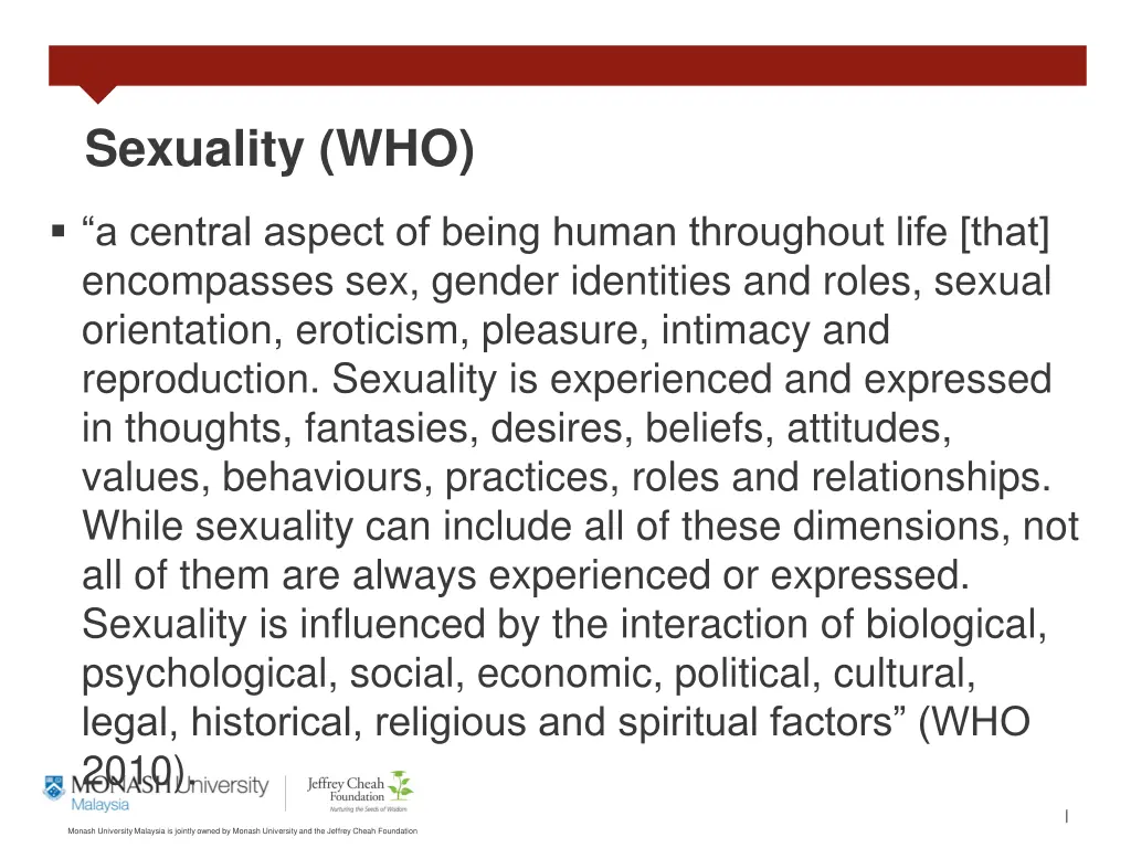 sexuality who