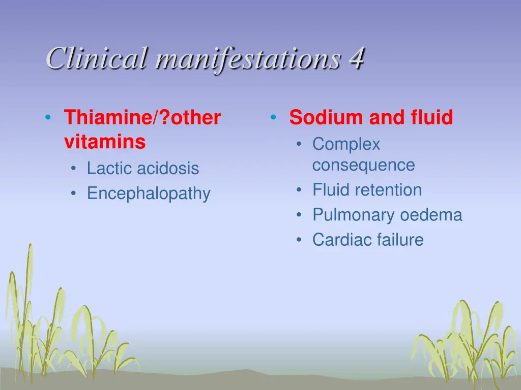 clinical manifestations 4