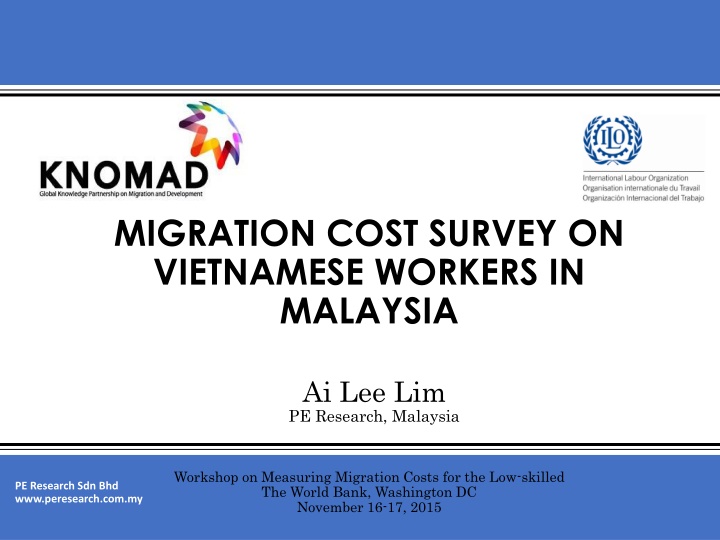 migration cost survey on vietnamese workers