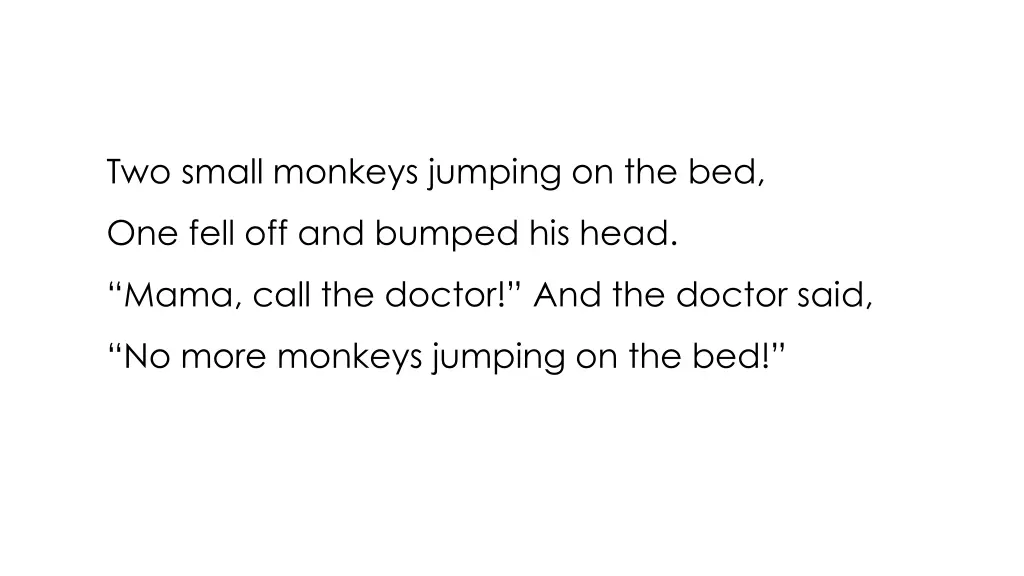 two small monkeys jumping on the bed