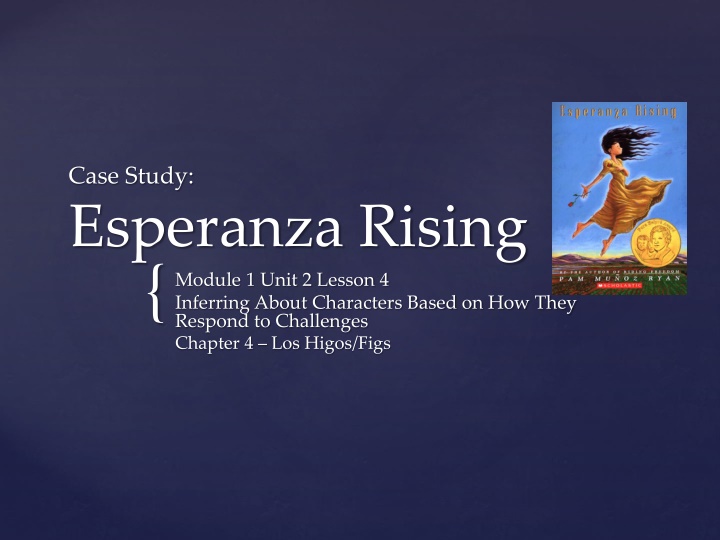 case study esperanza rising module 1 unit