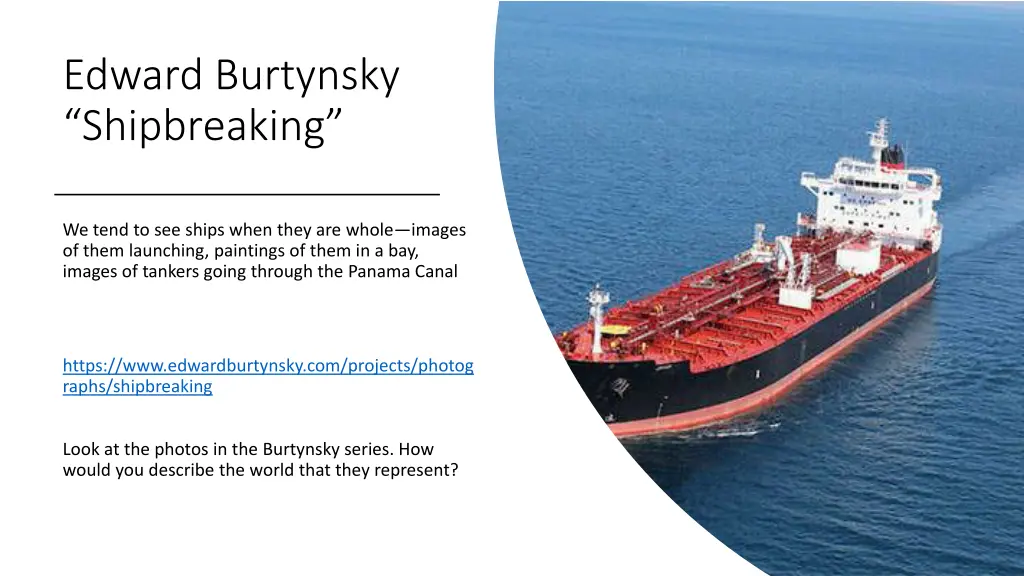 edward burtynsky shipbreaking