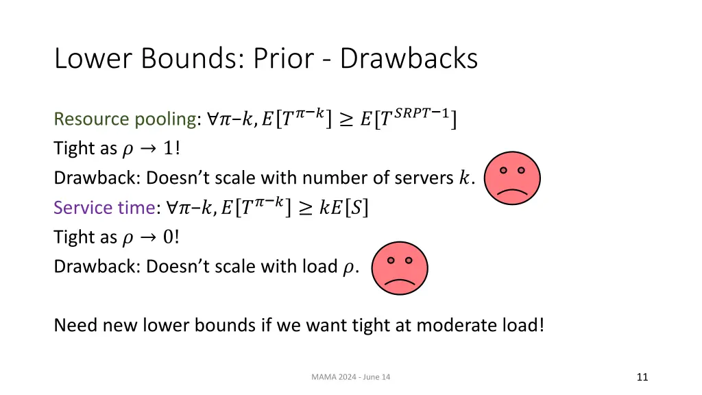 lower bounds prior drawbacks