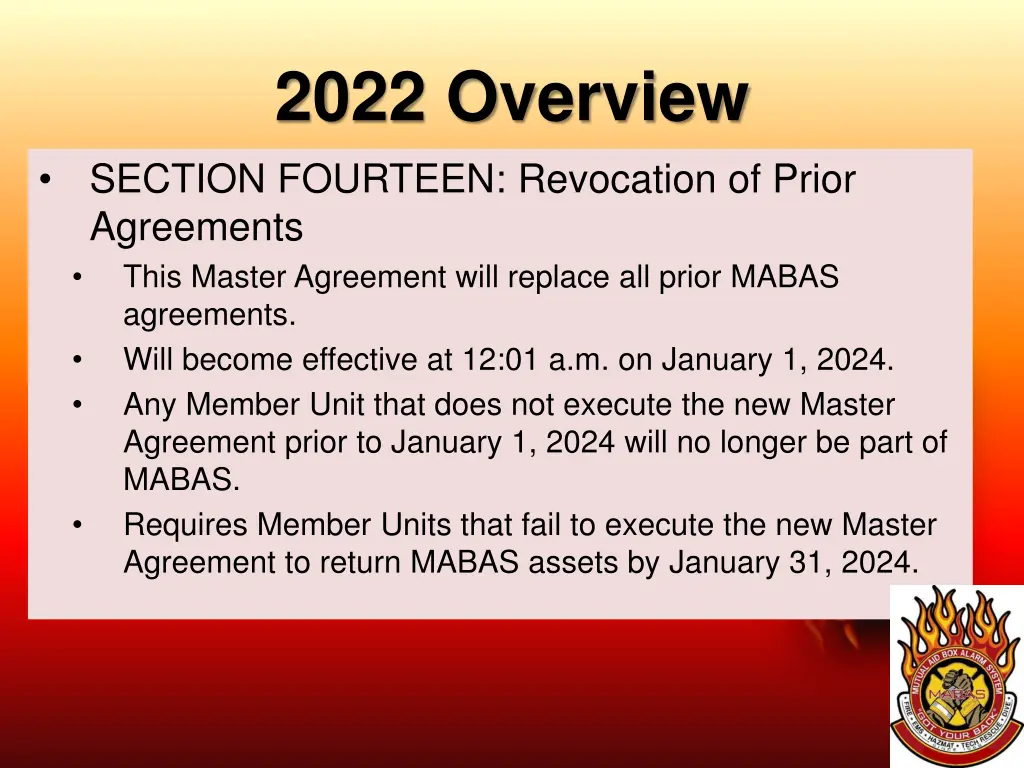 2022 overview section fourteen revocation