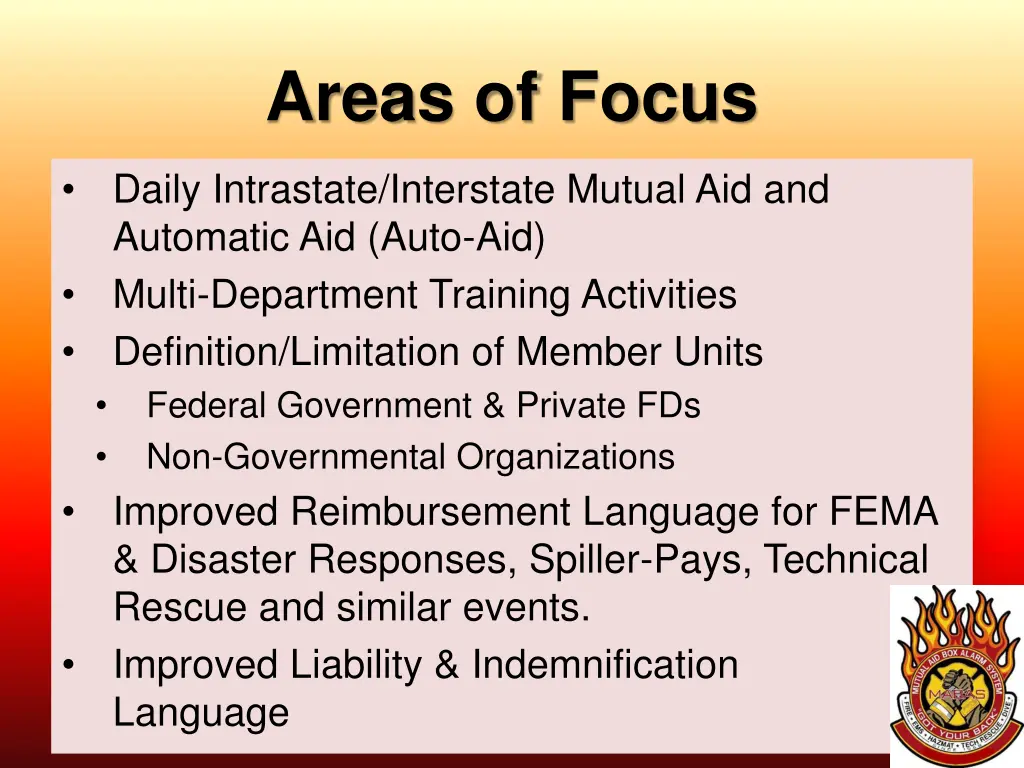 areas of focus 1