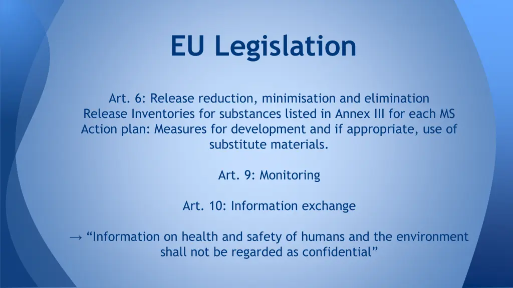 eu legislation 4