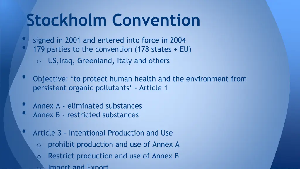 stockholm convention 1