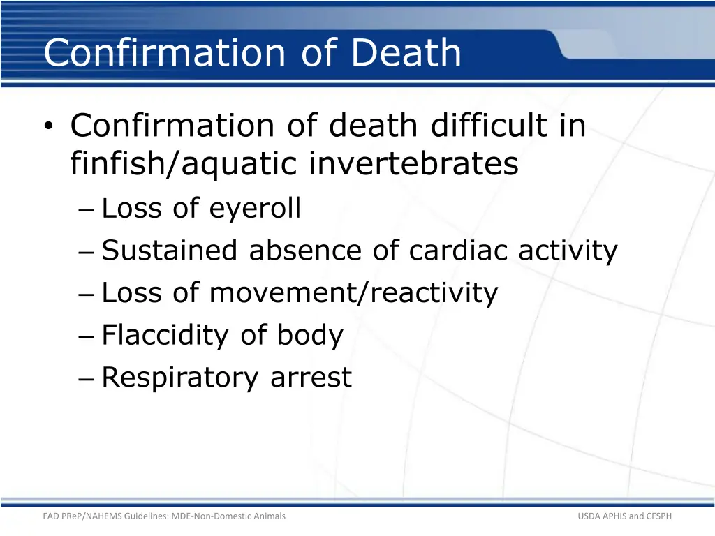 confirmation of death 1