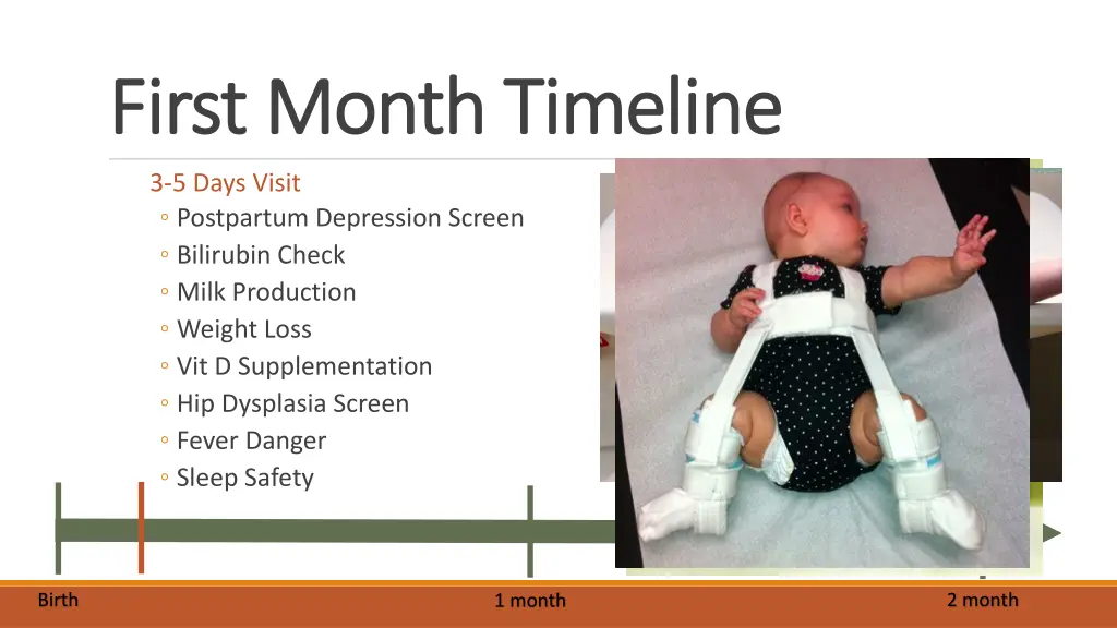 first month timeline first month timeline 3