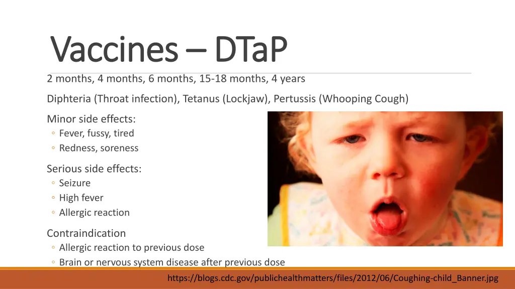 vaccines vaccines dtap 2 months 4 months 6 months