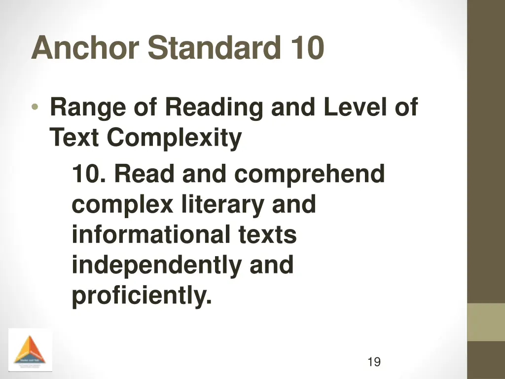 anchor standard 10