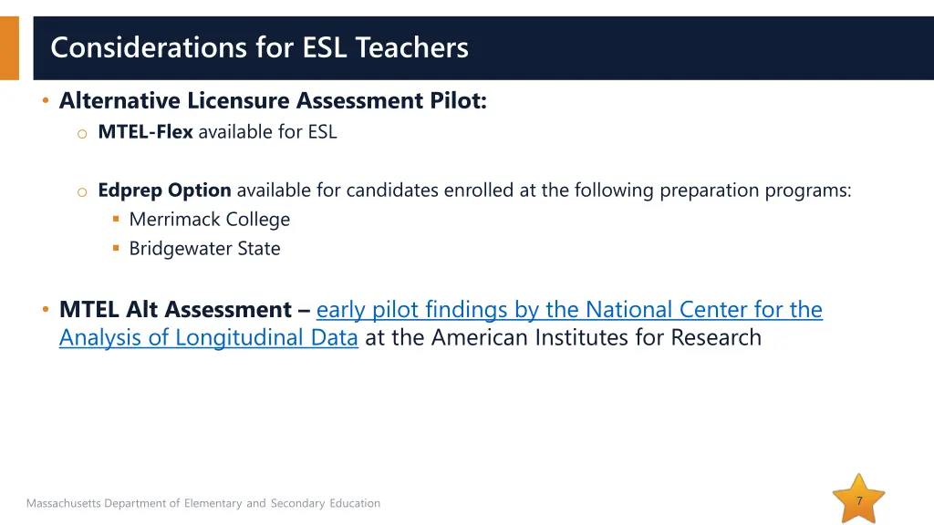 considerations for esl teachers