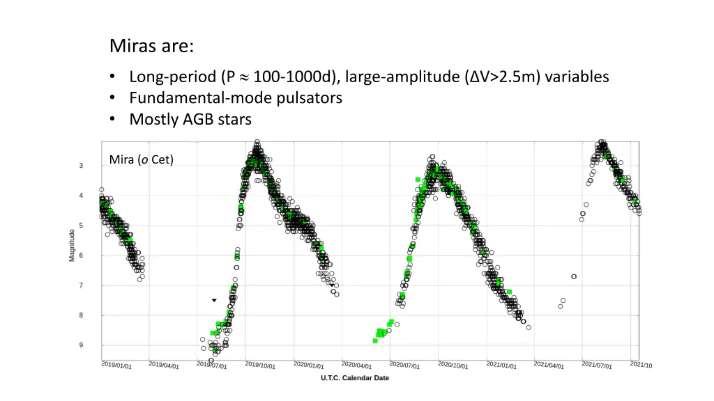 miras are long period p 100 1000d large amplitude