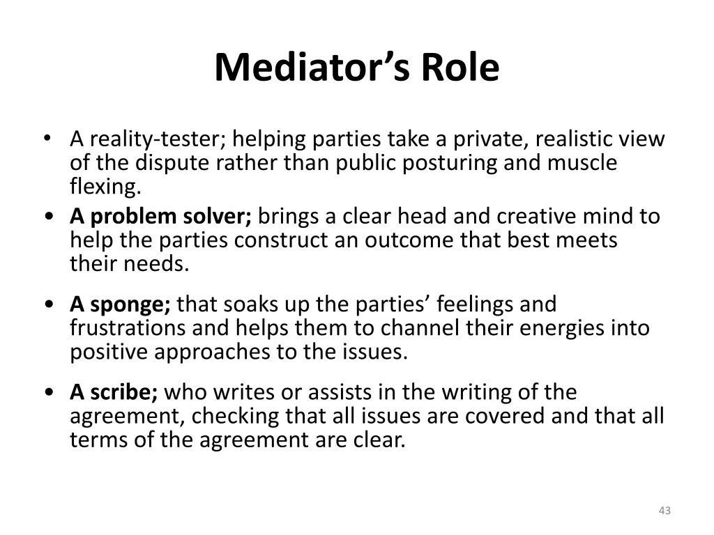 mediator s role 2