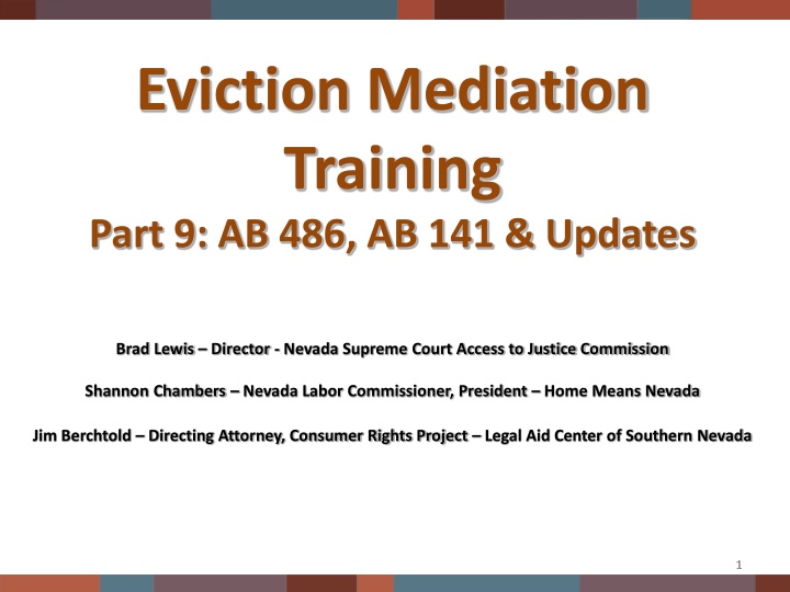 eviction mediation training part