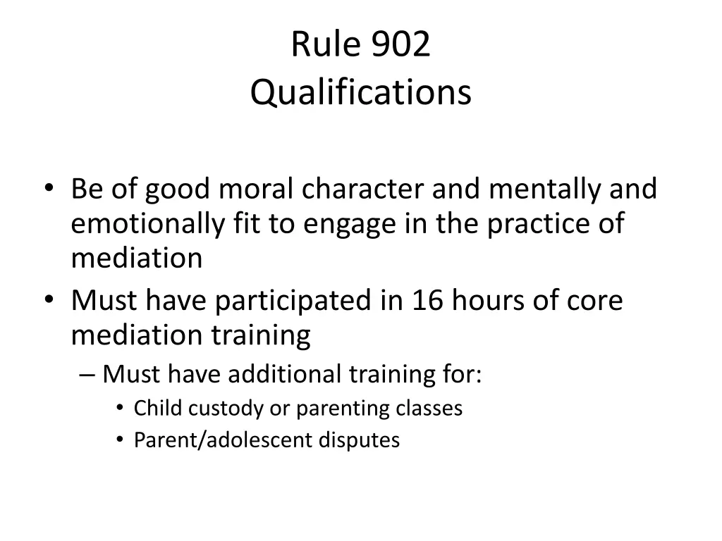 rule 902 qualifications 2