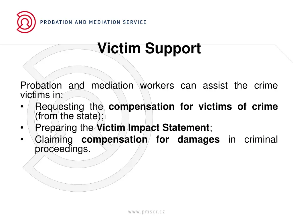 victim support