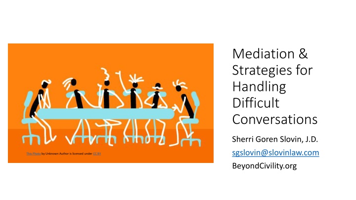 mediation strategies for handling difficult