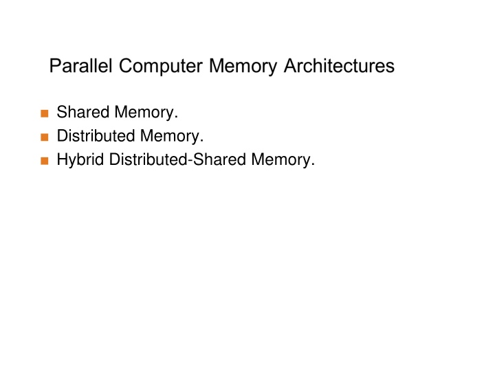 shared memory distributed memory hybrid